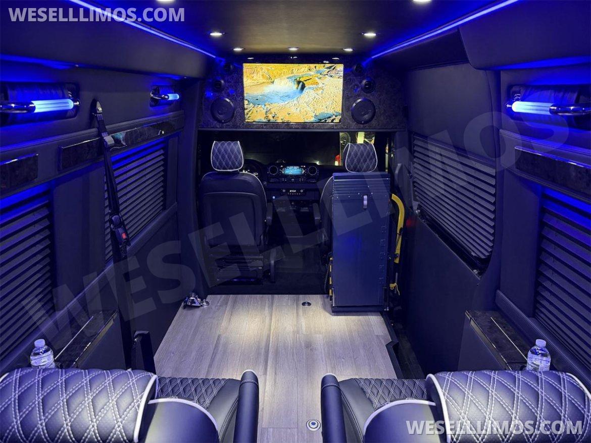 2024 Luxury Disability Van with Wheelchair Lift Auto Elite Mercedes-Benz Sprinter - Photo 4