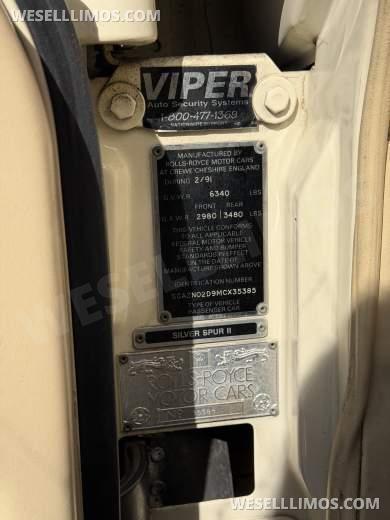 1991 rolls royce Rolls-Royce Silver Spur - Exotic for Sale in Yonkers, New York, United States - Photo 18