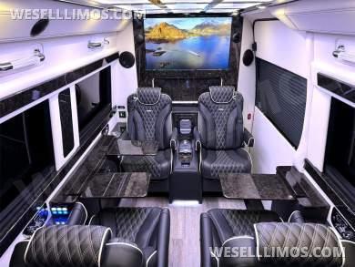 Matte Black Maybach Trim AWD Leather Full Power Heat/Cool/Massage Seats Auto Elite MB Sprinter - Sprinter for Sale in Elkhart, Indiana, United States - Photo 13