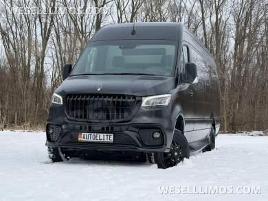 Matte Black Maybach Trim AWD Leather Full Power Heat/Cool/Massage Seats Auto Elite MB Sprinter - Sprinter for Sale in Elkhart, Indiana, United States - Photo 47