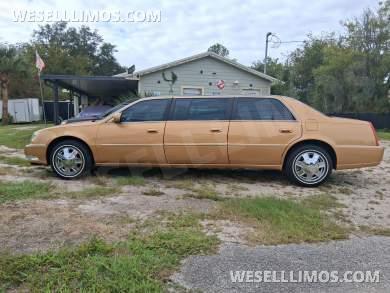 2006 Gold Limousine Cadillac DTS Professional Limousine - Limousine for Sale in St Marys, Georgia, United States - Photo 25