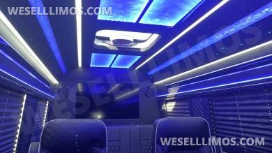 2019 Mercedes Benz Sprinter Executive Limousine Party Bus - CEO SUV Mobile Office for Sale in Los Angeles, CA - Photo 10