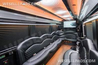 2025 Mercedes-Benz Sprinter 3500 Series Extended Limo Bus for Sale in Springfield, MO - Main Photo