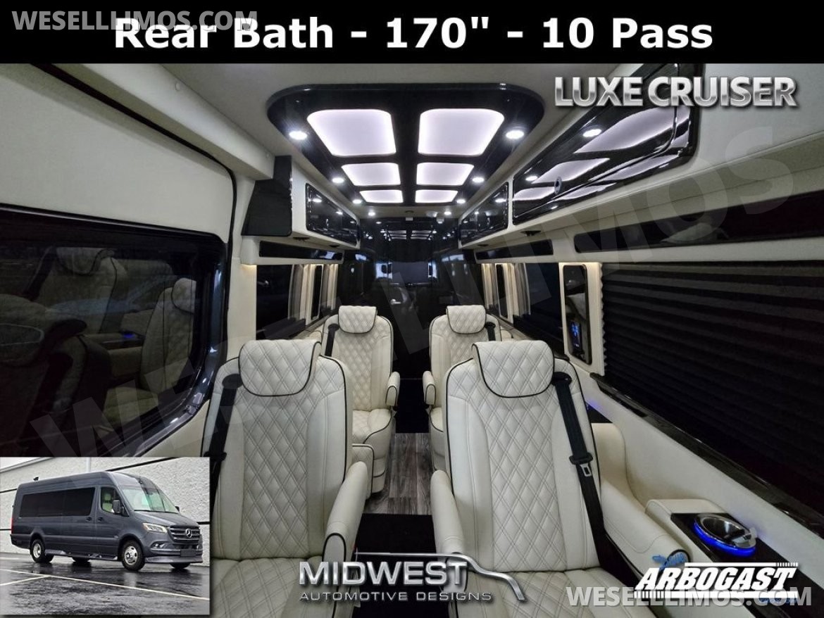 Sprinter for sale: 2025 Mercedes-Benz Luxe Cruiser Luxury Sprinter by Midwest Automotive Designs