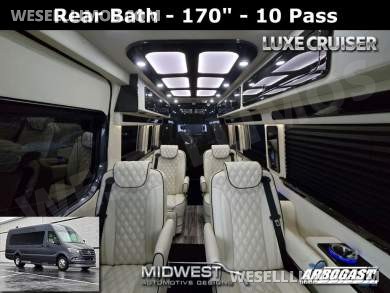 2025 Mercedes-Benz Sprinter - Midwest Automotive Designs Luxe Cruiser - Rear Bathroom