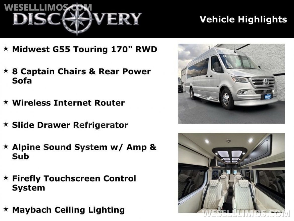 Photo of Sprinter for sale: 2026 Mercedes-Benz G-55 Luxury Sprinter by Midwest Automotive Designs