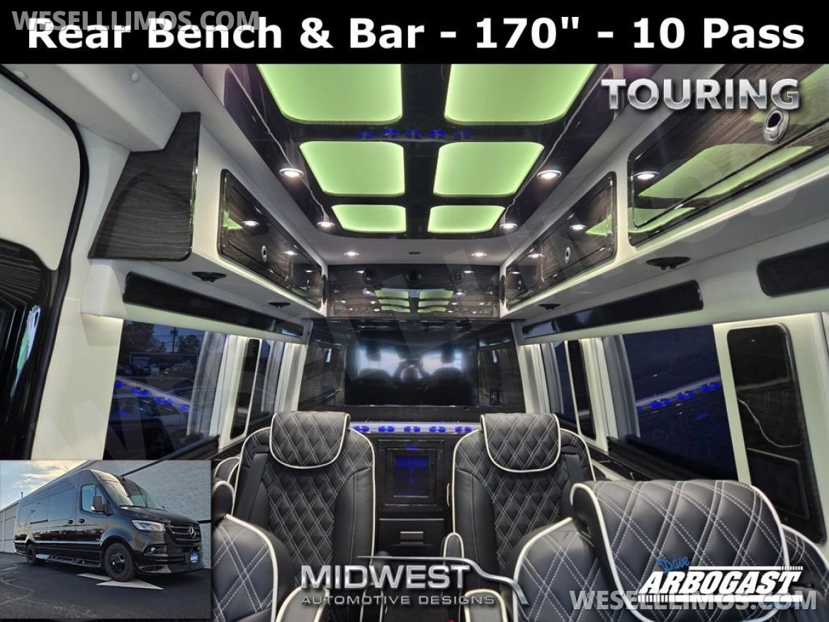 Sprinter for sale: 2026 Mercedes-Benz Luxury Sprinter 10-Passenger by Midwest Automotive Designs