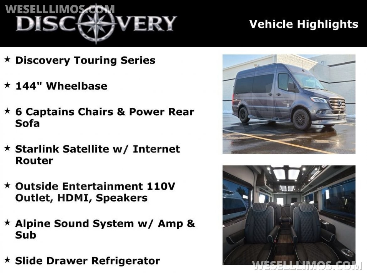 Photo of Sprinter for sale: 2026 Mercedes-Benz Midwest Automotive 9-Passenger by Midwest Automotive Designs