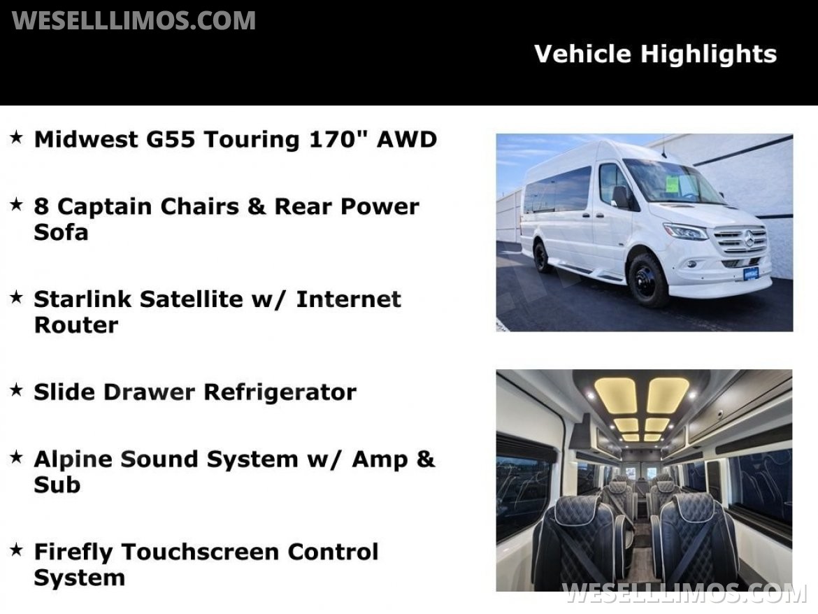 Photo of Sprinter for sale: 2026 Mercedes-Benz Luxury Sprinter by Midwest Automotive Designs