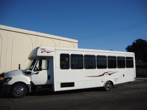 2012 International Terrestar MaxxForce Shuttle Bus for Sale in Carson, CA - Main Photo