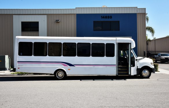 2013 International Shuttle Bus Shuttle Bus for Sale in Fontana, CA - Main Photo