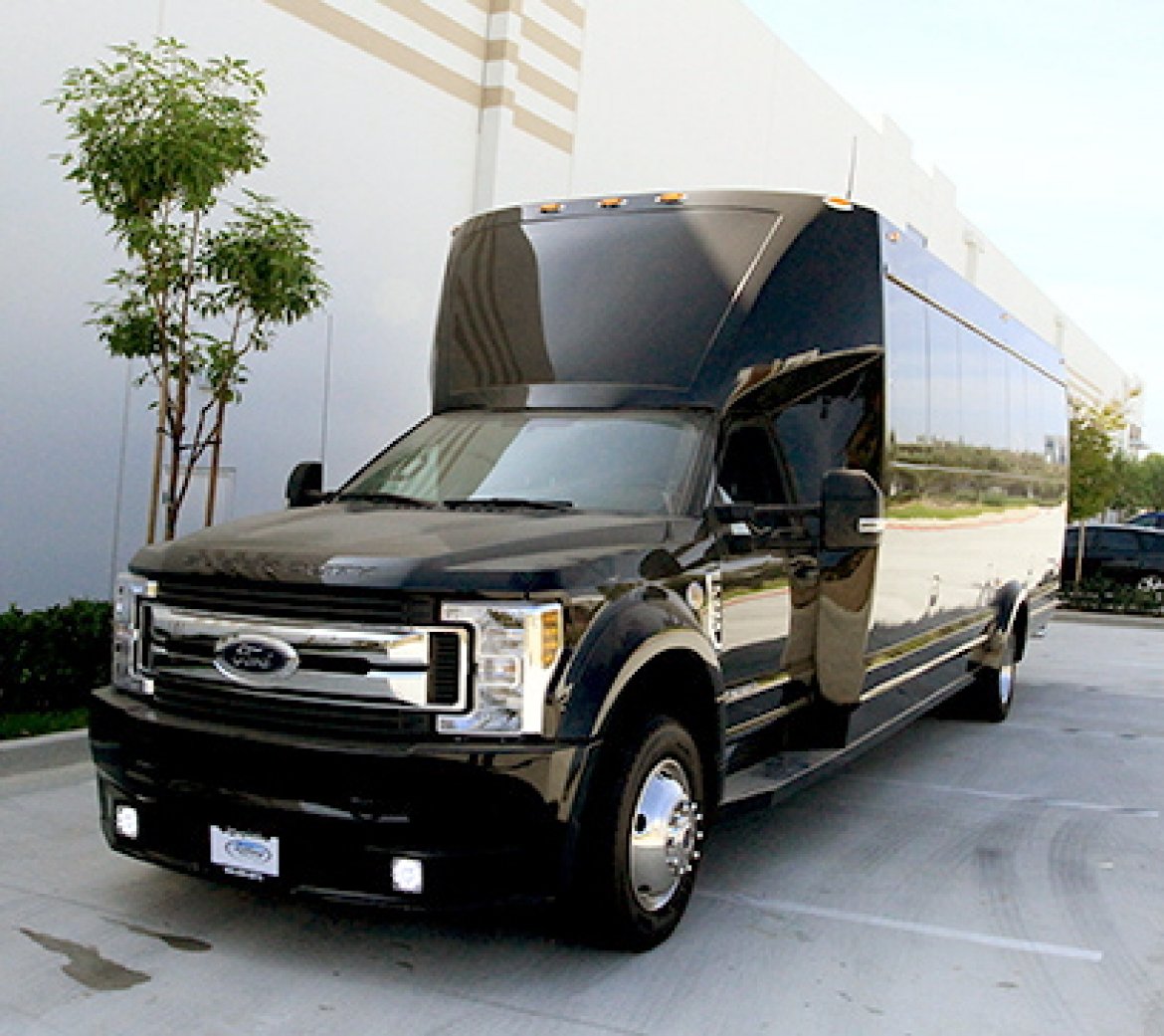 Shuttle Bus for sale: 2019 Ford F-550 34&quot; by Tiffany Coach