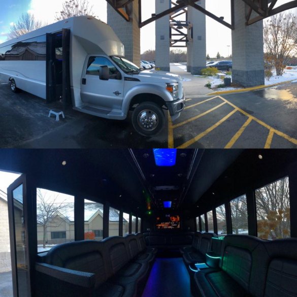 2012 Ford F550 Limo Bus for Sale in Neenah, WI - Main Photo