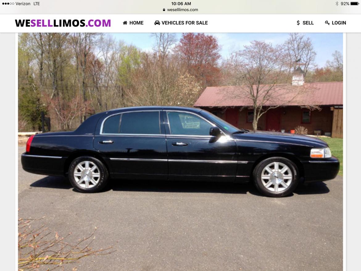 Photo of Sedan for sale: 2007 Lincoln Town Car L