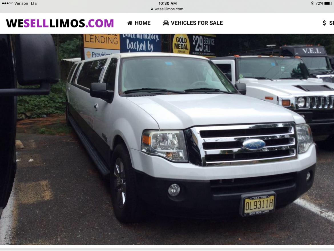 Photo of SUV Stretch for sale: 2007 Ford Expedtion 140" by Krystal