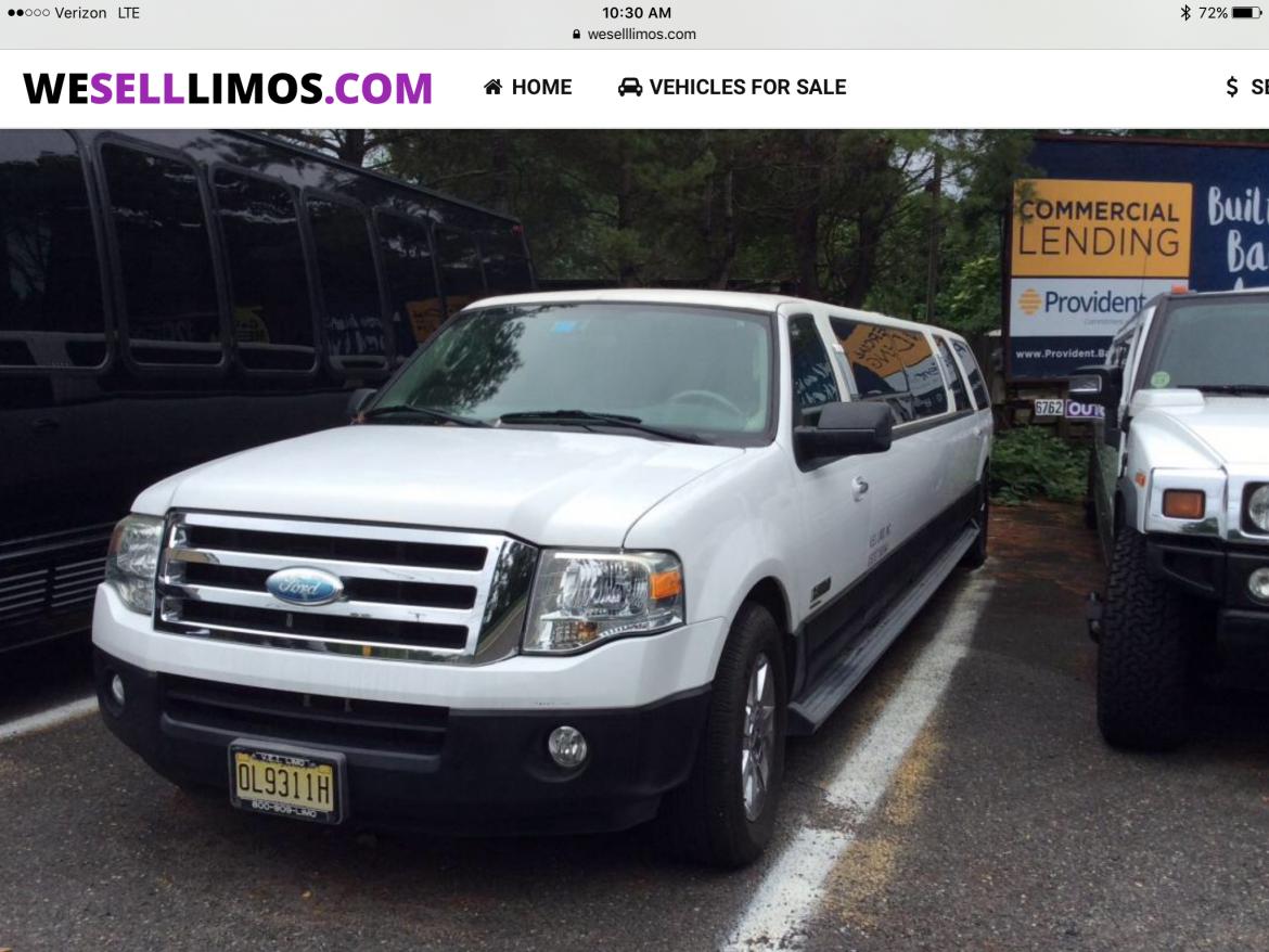 Photo of SUV Stretch for sale: 2007 Ford Expedtion 140" by Krystal