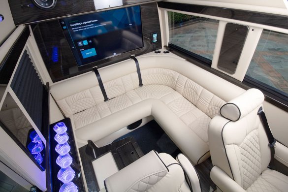 2025 Mercedes-Benz Sprinter Van Limo. The Nicest & Well-Built. Buy Direct.