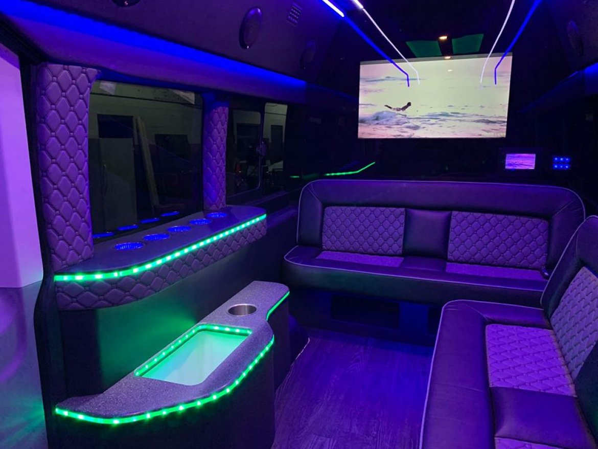 Limo Bus for sale: 2019 Ford Transit by Global Motor Coach