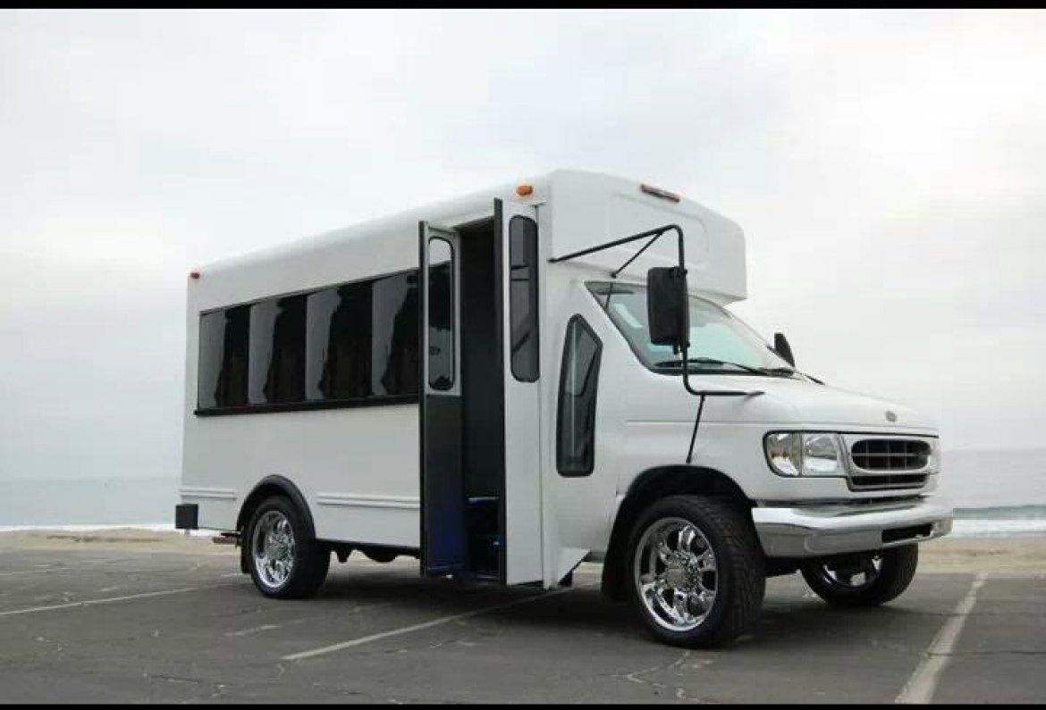 Limo Bus for sale: 1999 Ford E-350 by Ford Turbo Diesel Engine