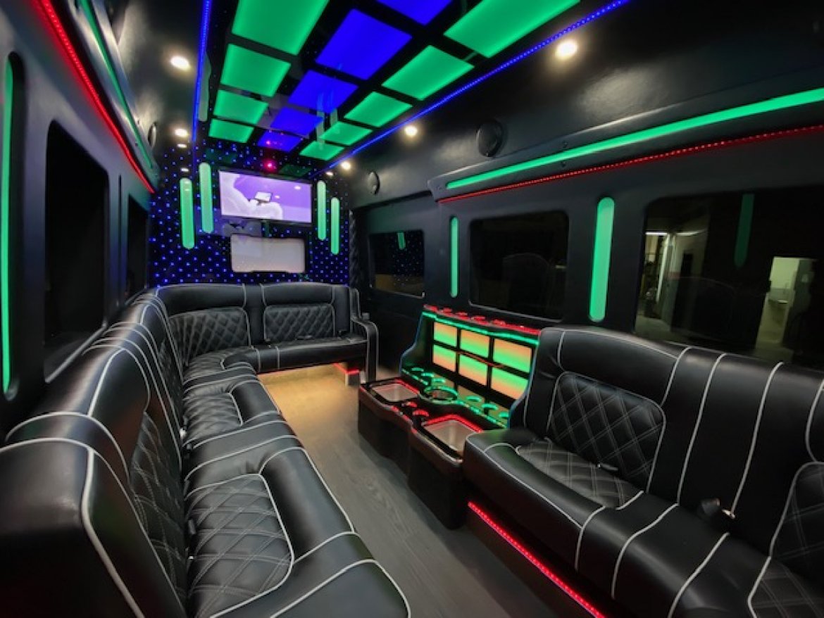 Sprinter for sale: 2020 Ford Transit Limo party bus by Global Motor Coach