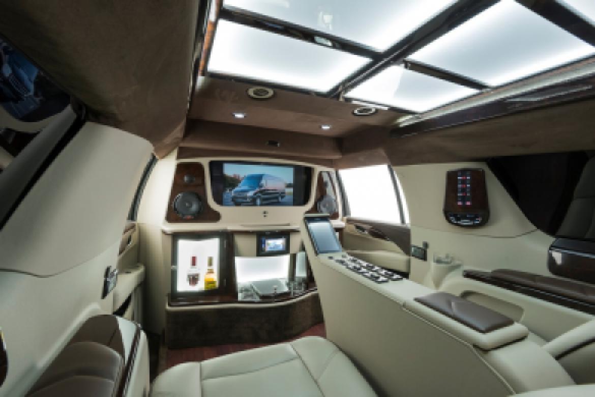 CEO SUV Mobile Office for sale: 2017 Cadillac Escalade by First Class Customs