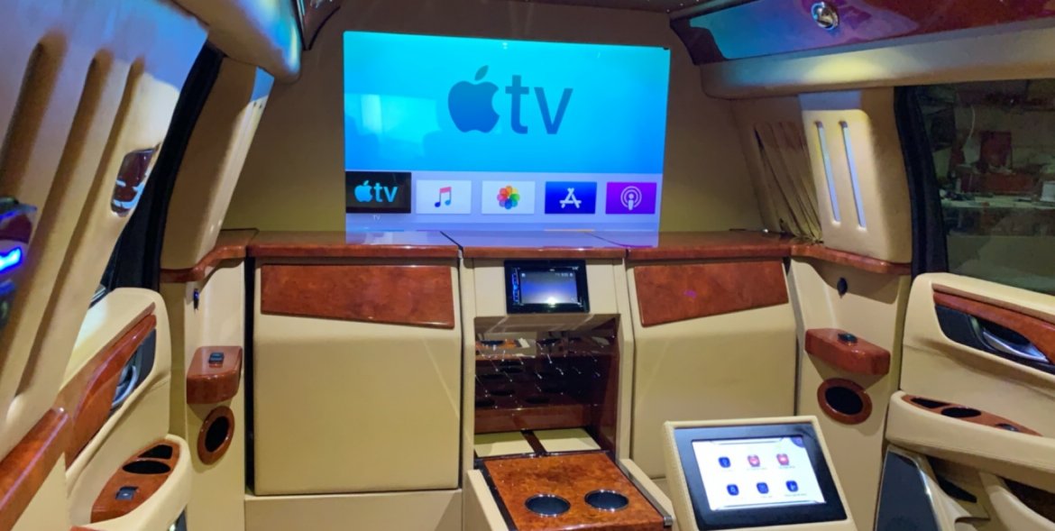 CEO SUV Mobile Office for sale: 2018 Cadillac Escalade 30&quot; by Limos by moonlight