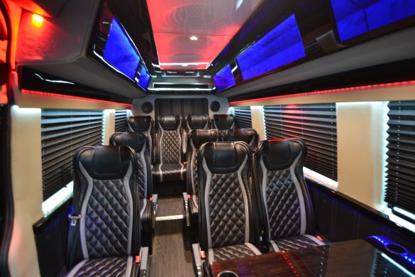 2016 Mercedes-Benz 14 Passenger Shuttle Sprinter for Sale in Morganville, NJ - Photo 3