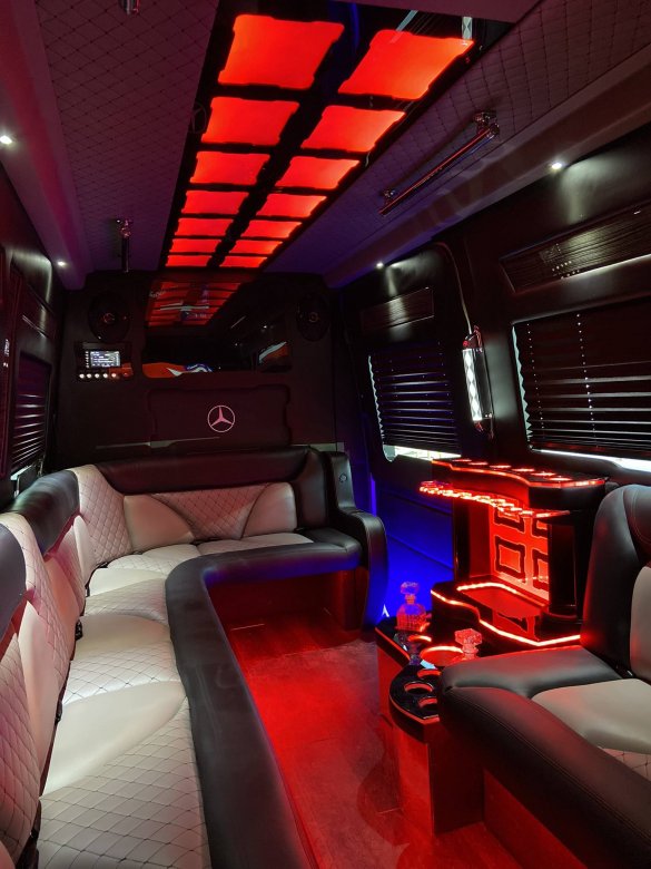 2022 Mercedes-Benz Sprinter 3500 Limousine Party bus