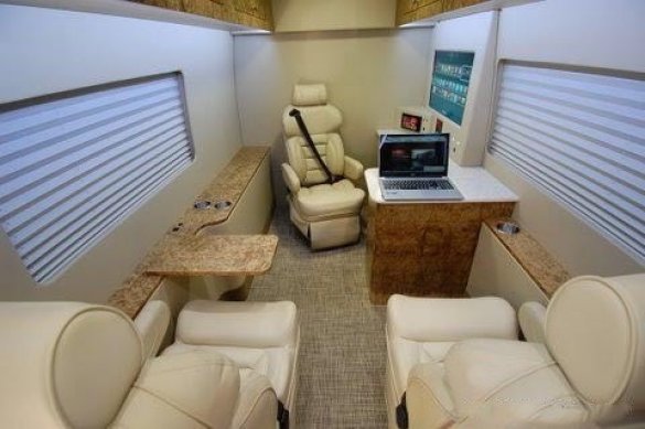2015 Mercedes-Benz Custom Executive Sprinter CEO SUV Mobile Office for Sale in Woodland Hills, CA - Photo 2