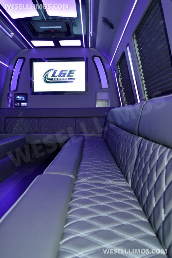 LGE Coachworks 25 Passenger E450 Limo Party Bus