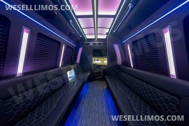 LGE Coachworks 25 Passenger E450 Limo Party Bus