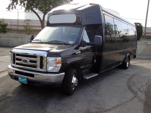 2015 Ford E-450 Super Duty Paratransit Shuttle Bus for Sale in Carson, CA - Main Photo