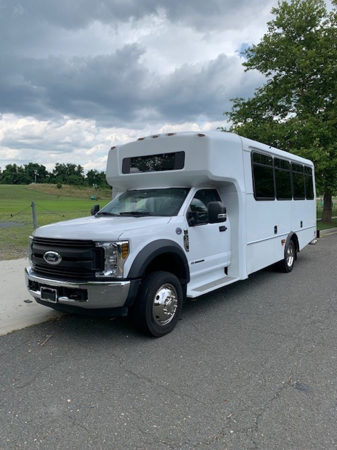 Shuttle Bus for sale: 2018 Ford F550 339&quot; by Champion