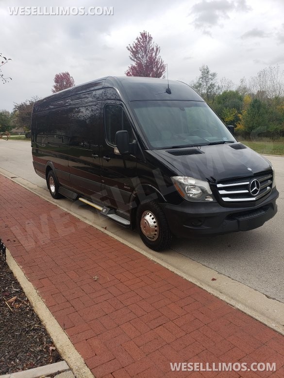 2016 Mercedes-Benz SPRINTER 3500 170W HIGH ROOF EXTENDED CARGO Executive Shuttle for Sale in Joliet, IL - Main Photo
