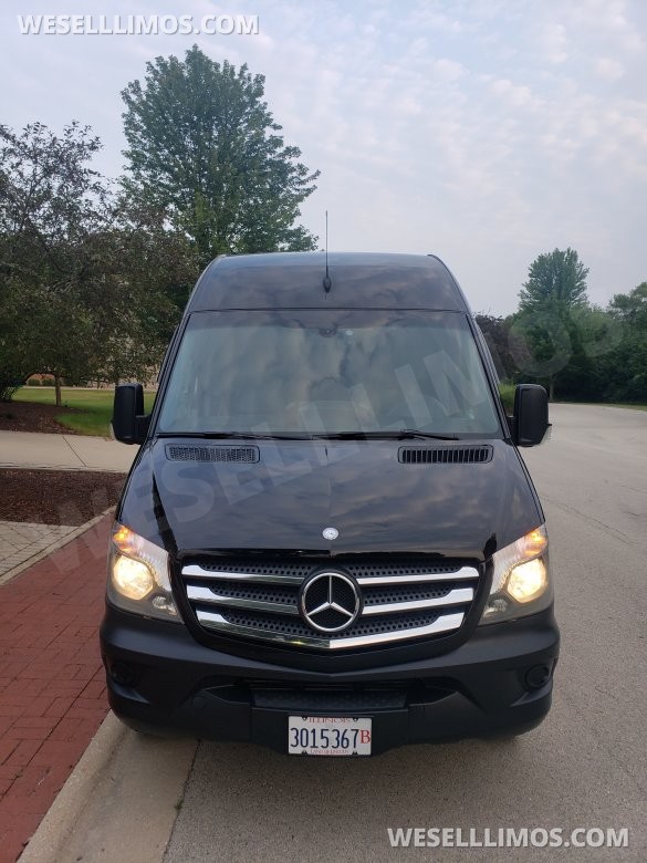 2016 Mercedes-Benz SPRINTER 3500 170W HIGH ROOF EXTENDED CARGO Executive Shuttle for Sale in Joliet, IL - Photo 3