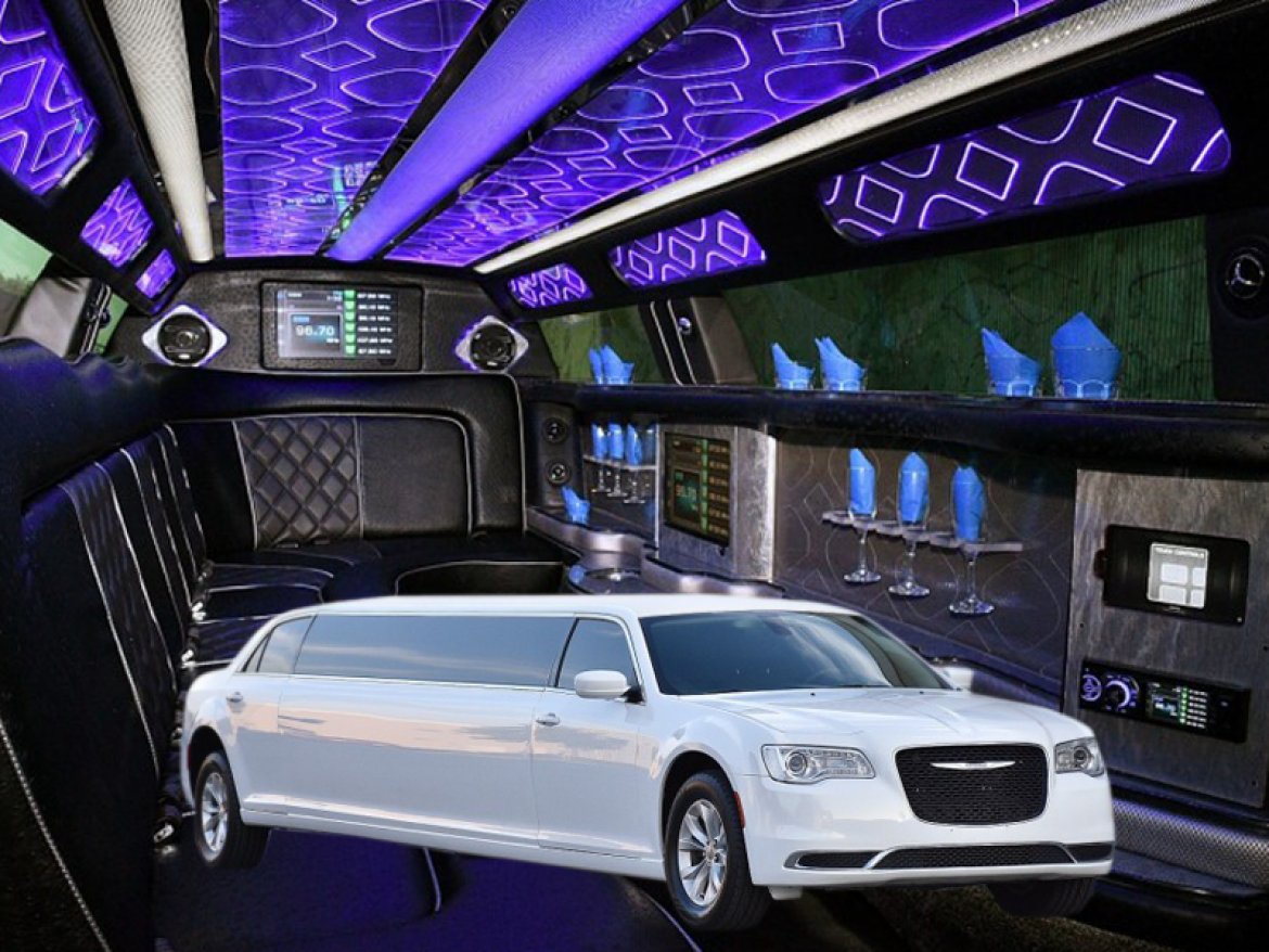 Limousine for sale: 2015 Chrysler 300 Limo 140&quot; by Moonlight