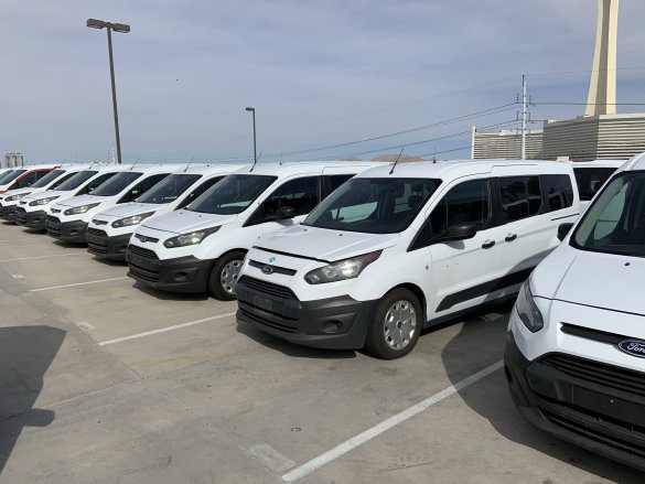 2014 Ford Transit Connect Van CNG (Clean Natural Gas) Sprinter for Sale in Las Vegas, NV - Main Photo
