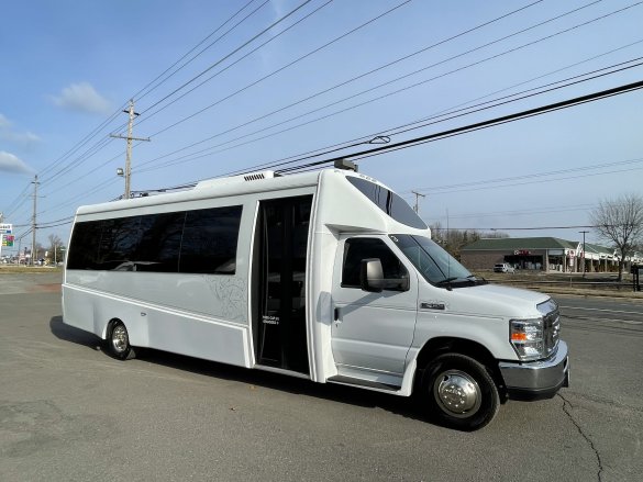 2018 Ford Explore Shuttle 26 Pass Shuttle Bus for Sale in Morganville, NJ - Main Photo