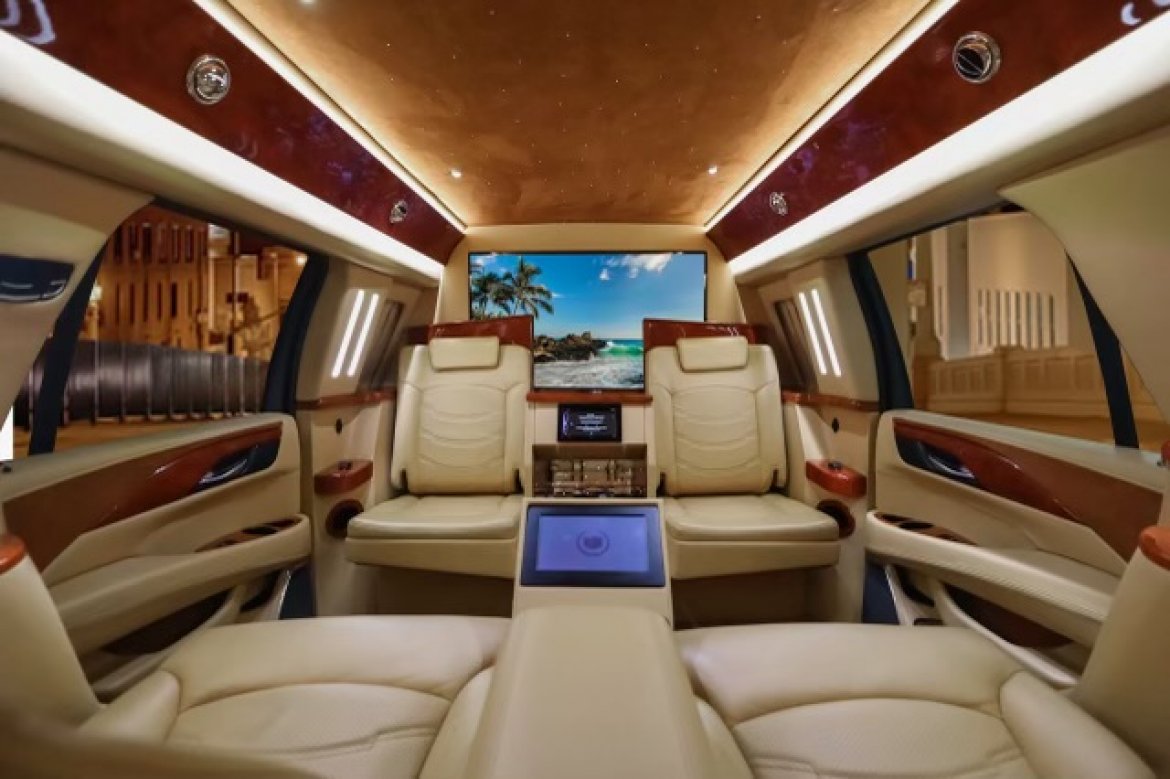 CEO SUV Mobile Office for sale: 2017 Cadillac Escalade 236&quot; by Limos by Moonlight