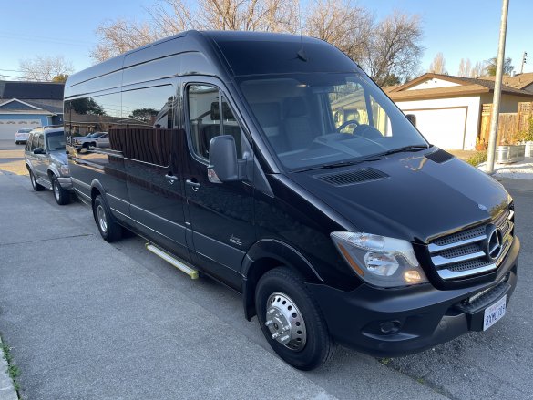 2015 Mercedes-Benz 3500 Sprinter Limo Bus for Sale in Petaluma, CA - Main Photo