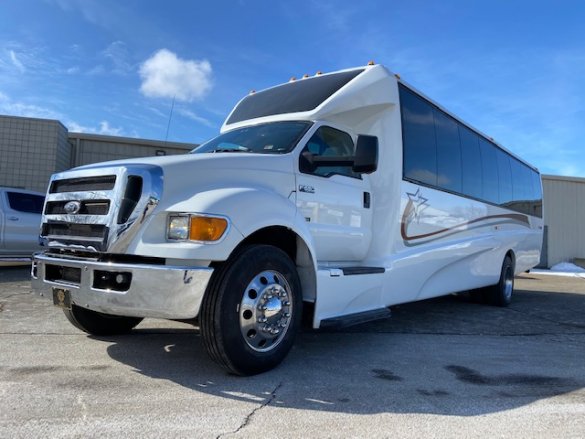2013 Ford F650 Executive Shuttle for Sale in Erie, PA - Main Photo