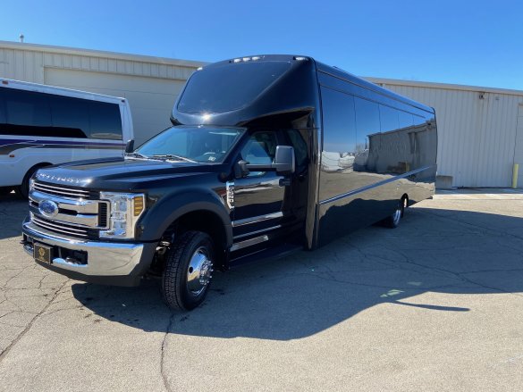 2019 Ford F550 Luxury Coach Shuttle Bus for Sale in Erie, PA - Main Photo