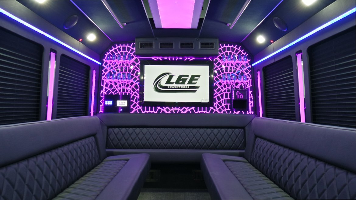 Photo of Limo Bus for sale: 2018 Ford E450 27&quot; by LGE Coachworks