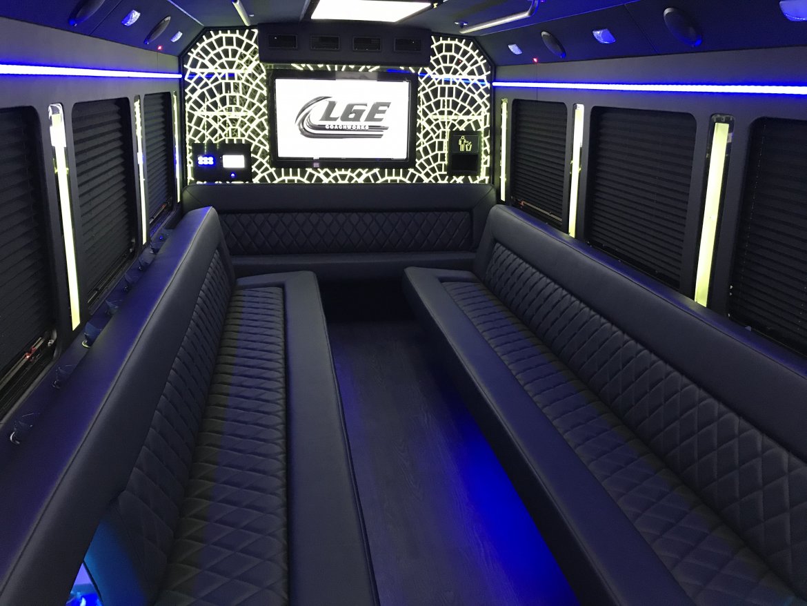 Photo of Limo Bus for sale: 2018 Ford E450 27&quot; by LGE Coachworks