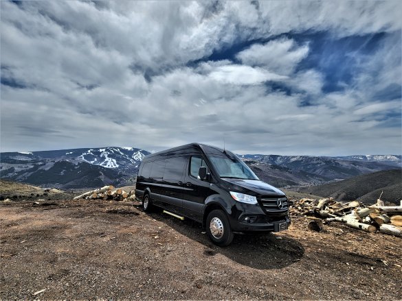 2019 Mercedes-Benz Sprinter 3500XD Executive Shuttle for Sale in Avon, CO - Main Photo