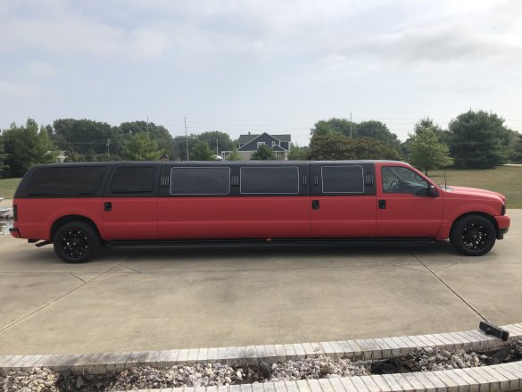 2002 Ford EXCURSION built as Escalade Limousine for Sale in Greenwood, IN - Main Photo