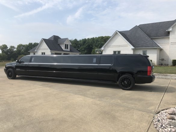 2008 Chevrolet Suburban built as an Escalade Limousine for Sale in Greenwood, IN - Main Photo