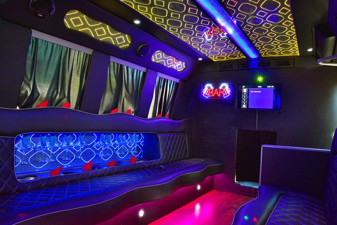 Photo of Limo Bus for sale: 2008 International 3200 by Krystal Koach