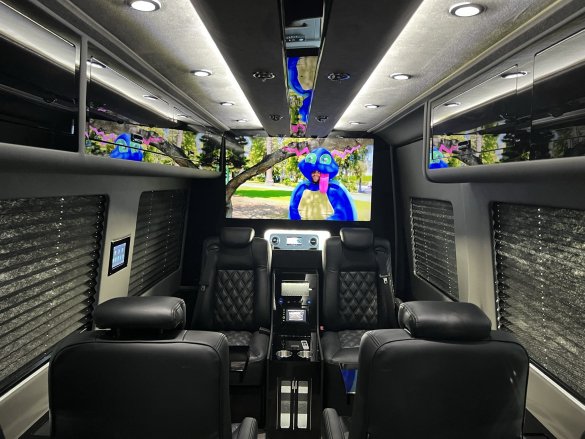 2022 Mercedes-Benz Sprinter 3500 Extended Executive Shuttle for Sale in Anaheim, CA - Main Photo