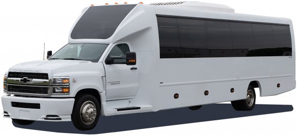 2023 Executive Coach Builders Chevy ECOACH38 Shuttle Bus